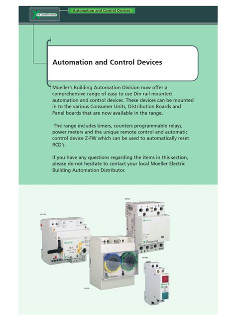 Automation and Control Devices | PDF | Switch | Automation