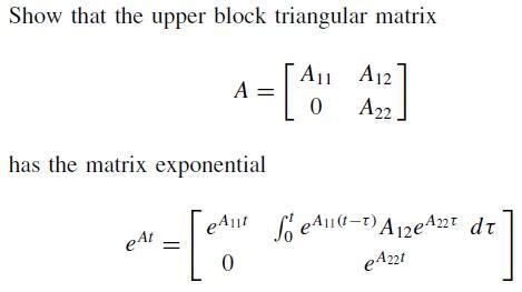 Toradh íomhá ar Block Upper Triangular Matrix