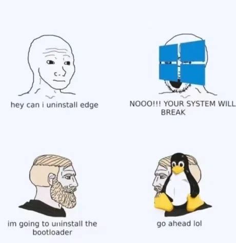 Image result for Mac/PC Linux Meme