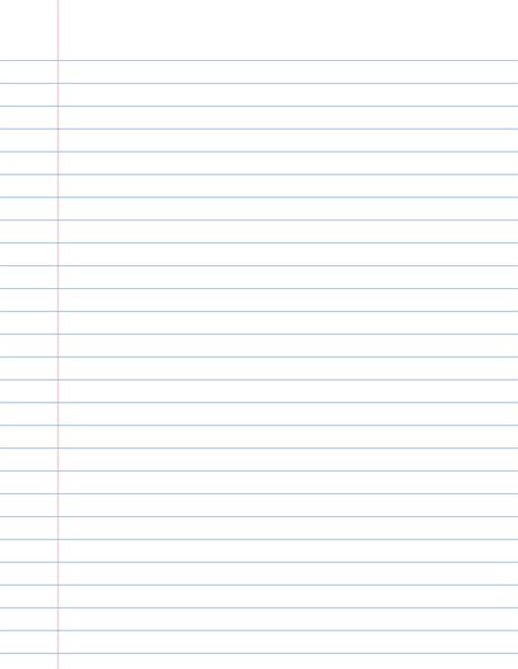 Image result for Printable Notebook Paper PDF