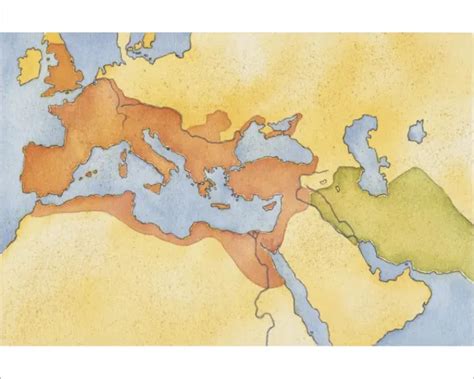 Image result for Ancient Roman T Map