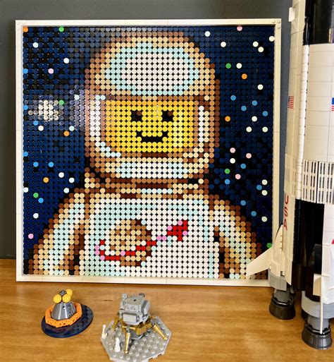 Image result for LEGO Art Kit Spaceman