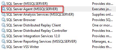 Image result for SQL Server Agent Defect