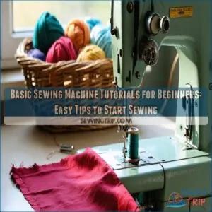 Image result for Sewing Machine Basics for Beginners