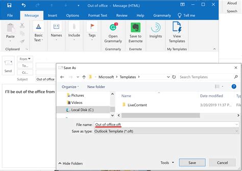 Toradh íomhá ar Out of Office Automatic Email Reply