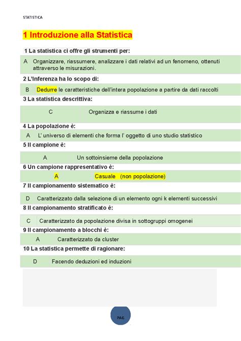 Statistica Test に対する画像結果