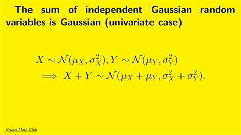 Afbeeldingsresultaten voor Sum of Gaussian Random Variables