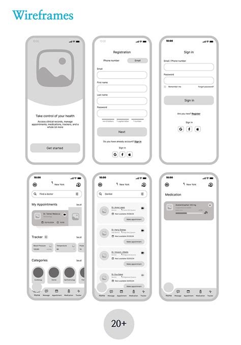 Wireframe Mobile-App に対する画像結果