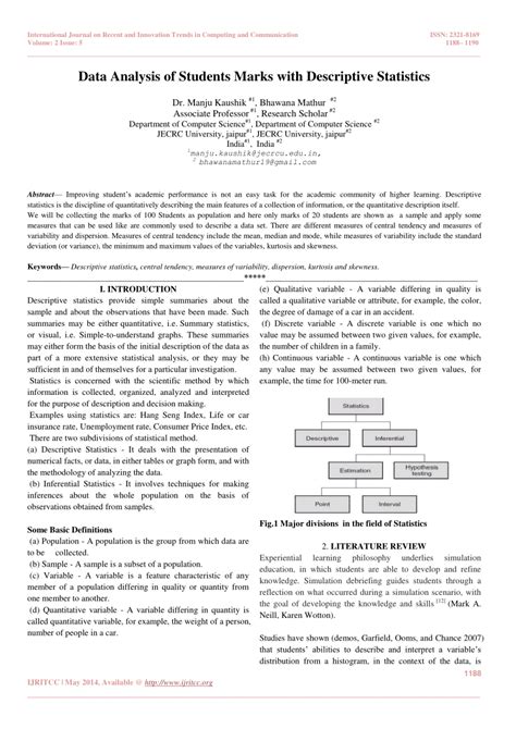 Image result for Descriptive Research Statistical Analysis