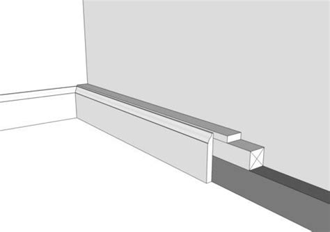 Installing Raised Baseboard in Garage に対する画像結果
