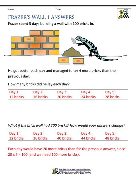 Math Problems for Fourth Graders に対する画像結果