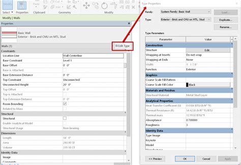 Image result for Edit Type Revit