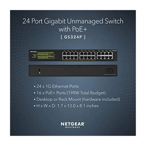 Image result for Netgear 24-Port PoE Switch
