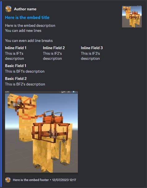 Image result for Embed Example Discord Colors