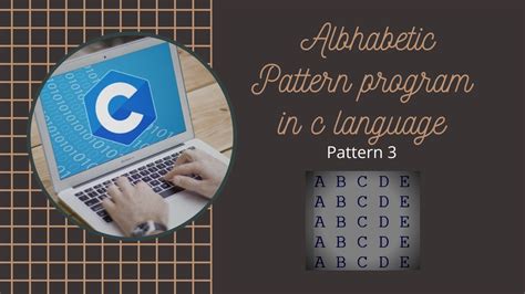 Toradh íomhá ar C-language Pattern Programs