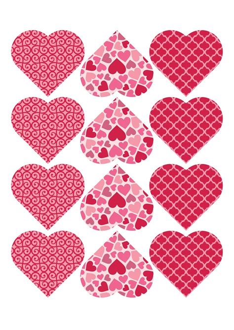 Image result for Printable Heart Cut Out Template