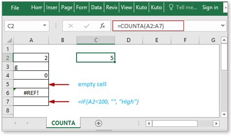 Image result for Counta Formula Excel