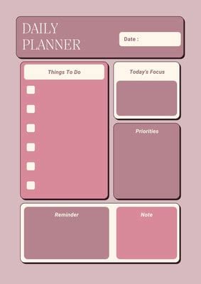 Image result for Daily Planner Canva Gratis