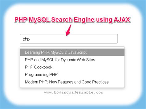 Image result for MySQL Search.php