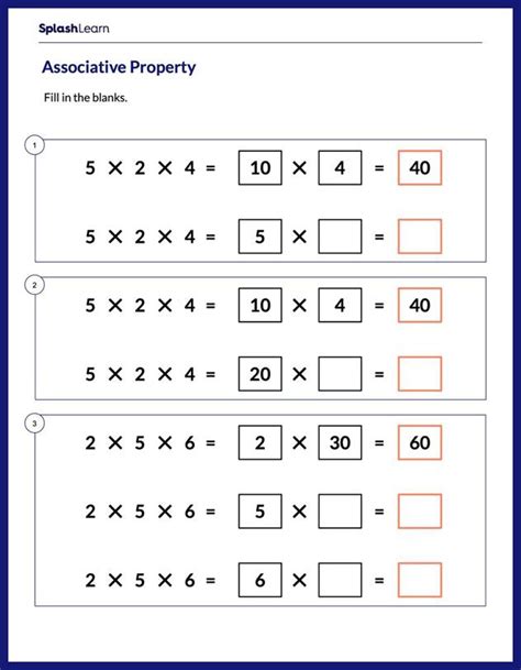 Properties of Multiplication Worksheet に対する画像結果