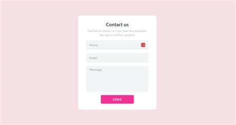 Image result for Contact Page HTML Template