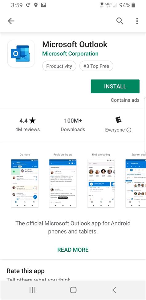 Image result for Install Outlook App On Android