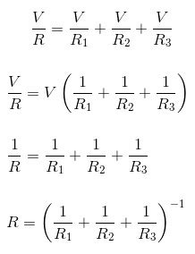 Image result for Parallel Circuit Formula Sheet