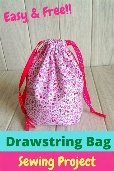 How to Make Drawstring Bag に対する画像結果