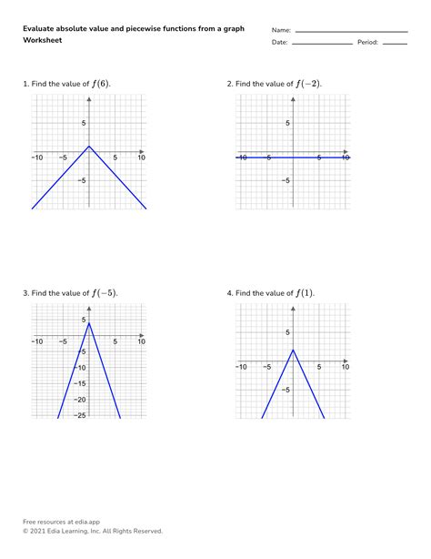 Image result for Label Piecewise Functions Worksheet