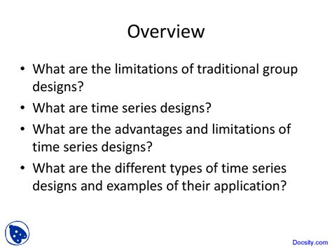 Image result for Example of Time Series Design