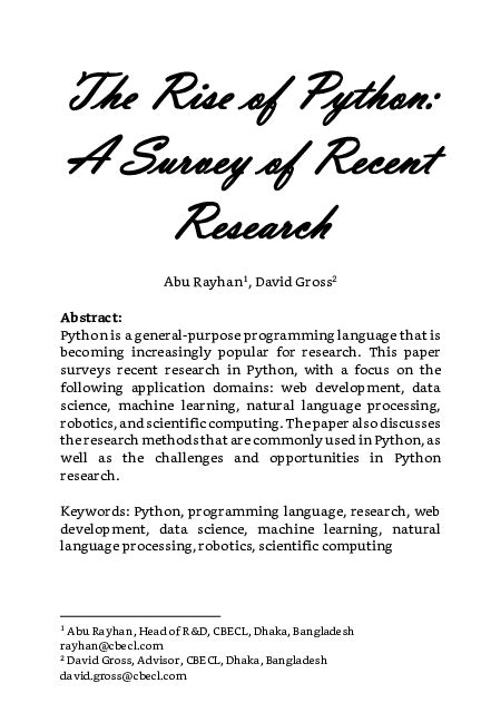 Toradh íomhá ar Download. Large Research Papers Using Python