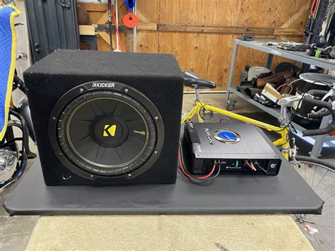Image result for Kicker Sub Set Up