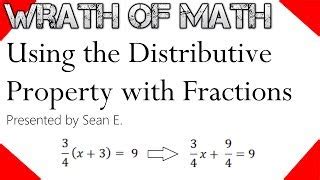 What Is Distributive Property Using Fractions に対する画像結果