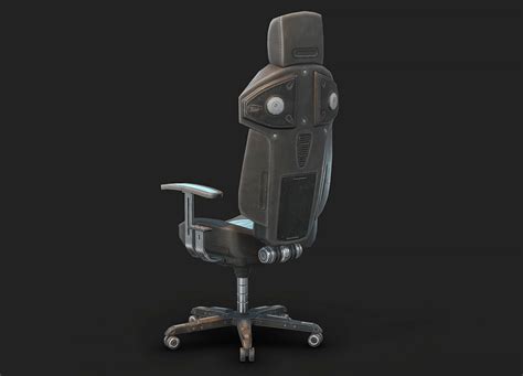 Toradh íomhá ar 3D Modeled Lab Chair