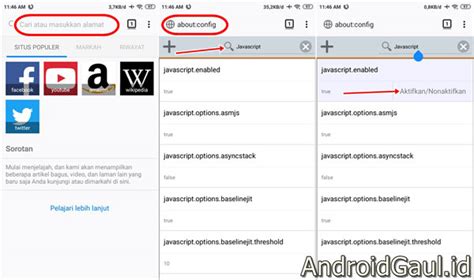 Toradh íomhá ar Cara Aktifkan JavaScript Browser