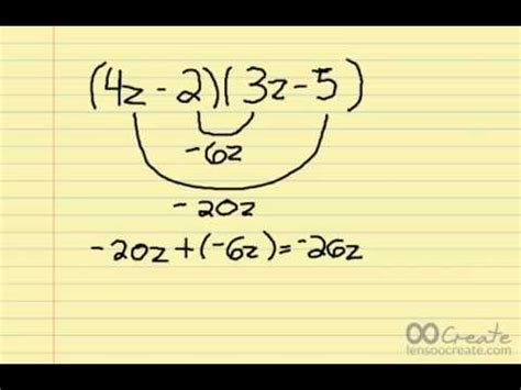 Toradh íomhá ar General Quadratic Trinomial Examples