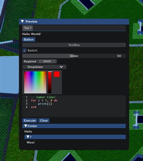 Image result for Octohook UI Library Roblox