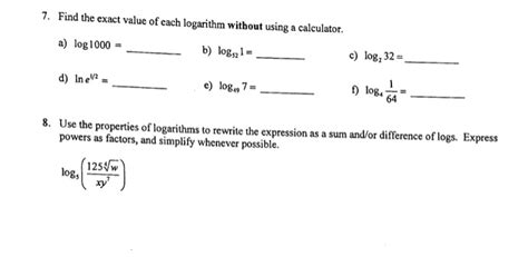 Toradh íomhá ar How to Find Log without Calculator