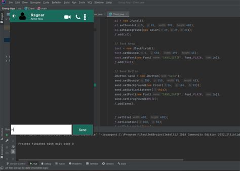 Image result for Java Swing Chat Application