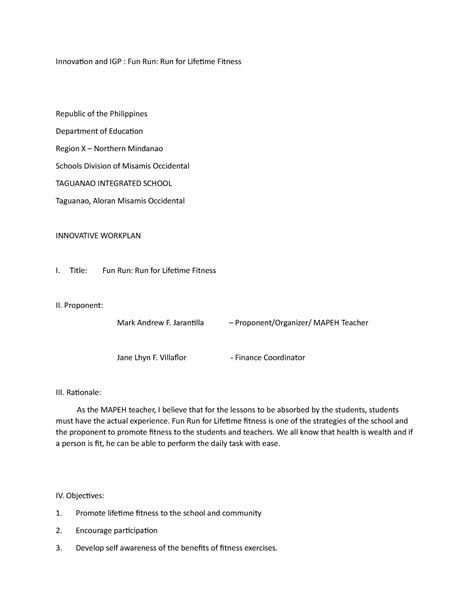 Toradh íomhá ar Contoh Proposal Fun Run