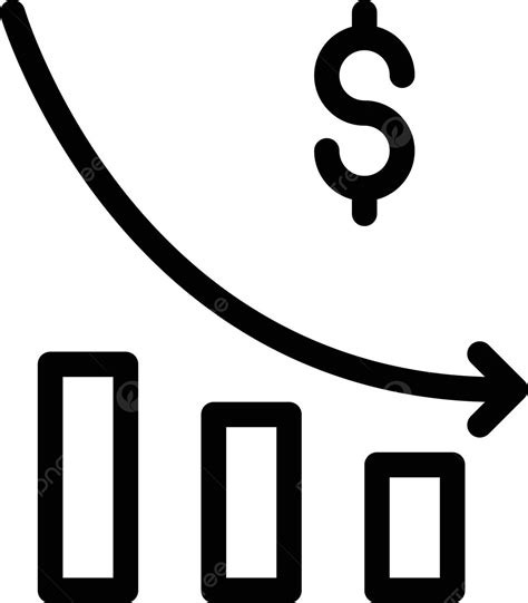 Image result for Decreasing Graph Clear Background