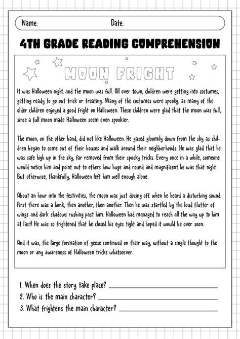 Image result for 4th Grade Reading Language Arts Worksheets