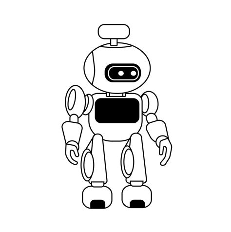 Image result for Robot Blueprint Black and White