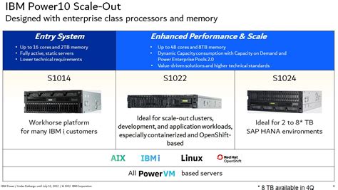 IBM P10 Processor に対する画像結果