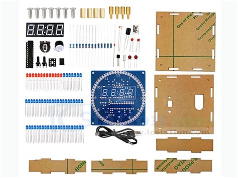 Afbeeldingsresultaten voor DIY Digital LED Clock Kit