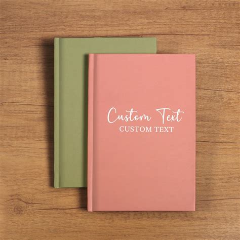 Personalized Notebook Custom Journal Custom Text Book Custom Book With ...