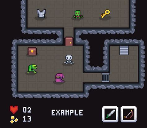 Image result for 1Bit Roguelike Tile Set