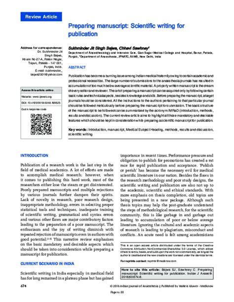 Image result for Scientific Manuscript Development Process