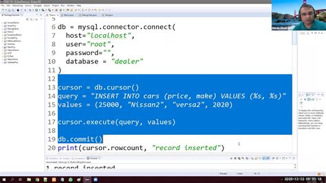 Image result for Python Insert Data into MySQL
