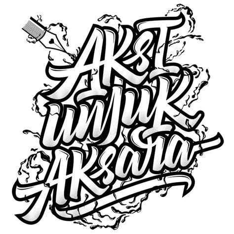 Image result for Contoh Hand Lettering